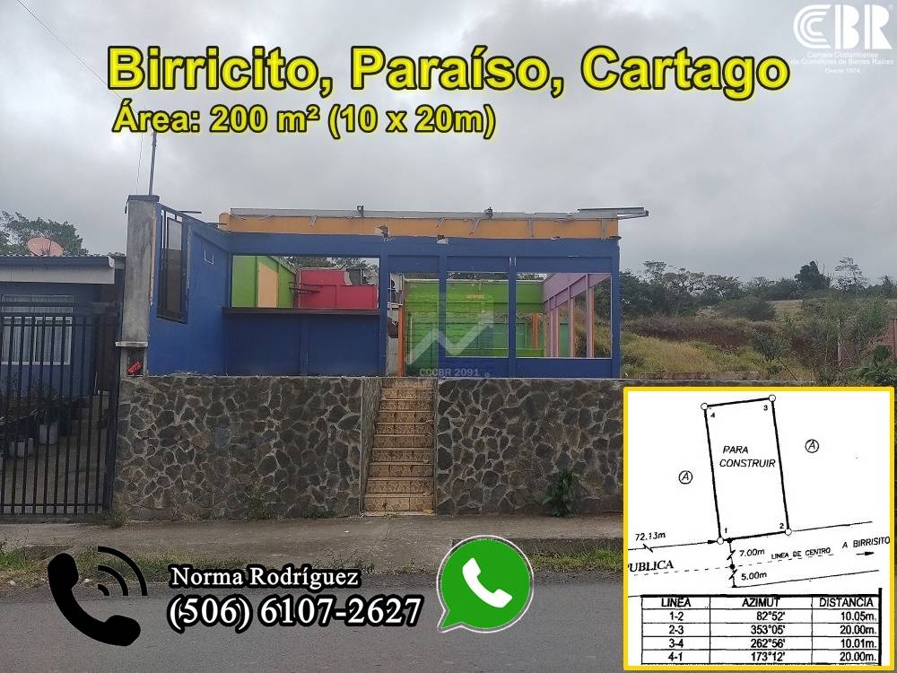1. Lote en Birricito de Paraíso, Cartago-d6f97473