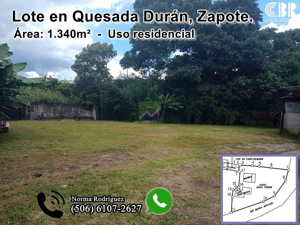 1. Lote residencial en Zapote. San José. RONO-489354da