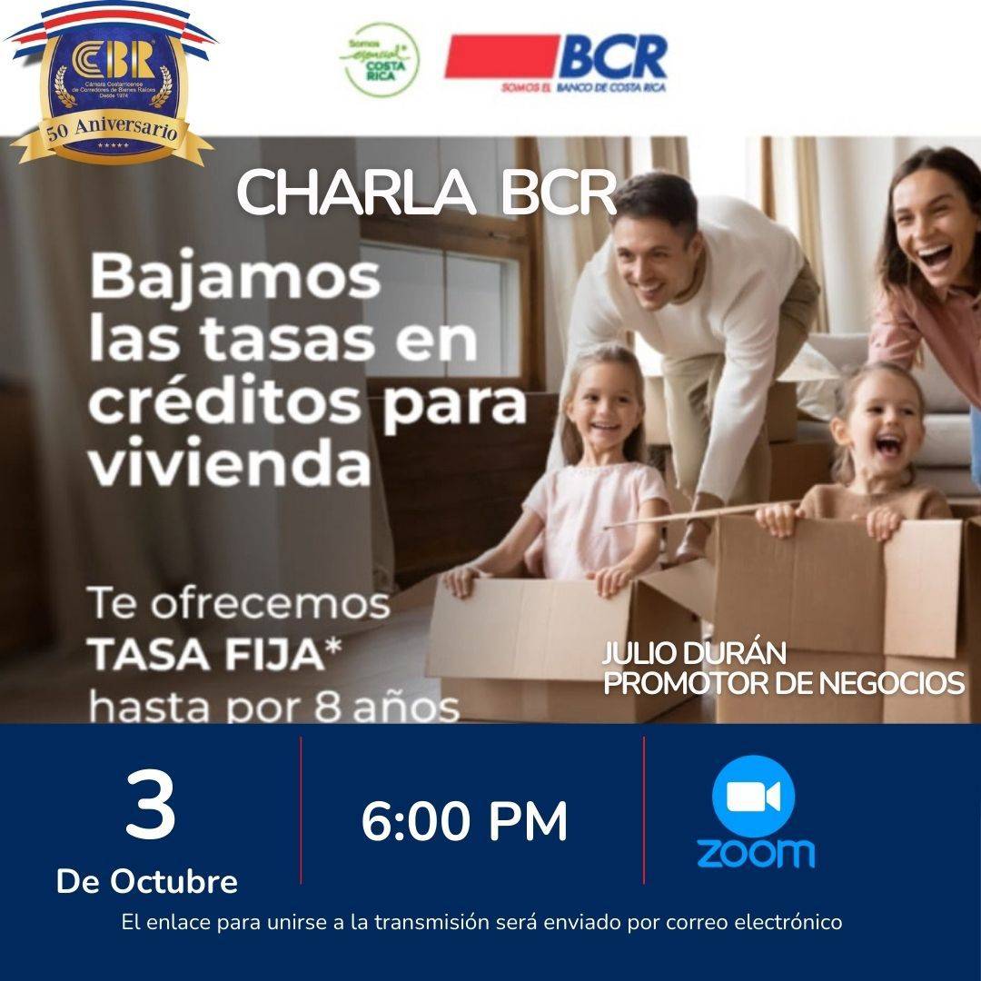 CHARLA BCR 3 OCT